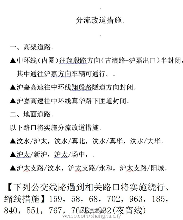 上海中環(huán)路被壓斷 緊急應對措施