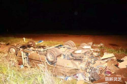 女演員余露車禍身亡事發(fā)現場